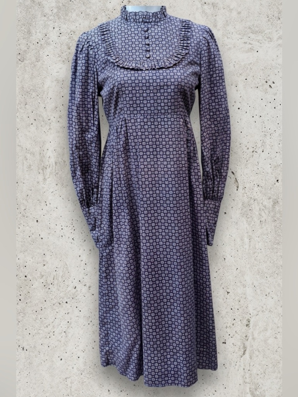Vintage prairie dress mutton sleeves women’s